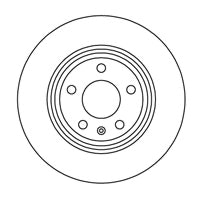 NF PARTS Тормозной диск 2047129NF